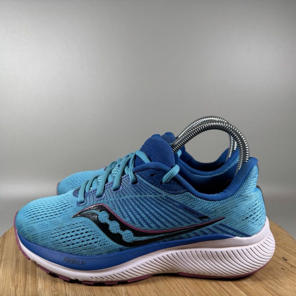 Saucony Women Guide 14 S10654-30 Blue Running Shoes Sneakers Size 6.5 - Picture 3 of 8